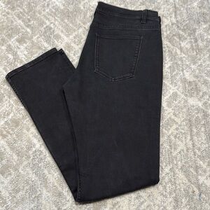 Brand new black straight leg jeans